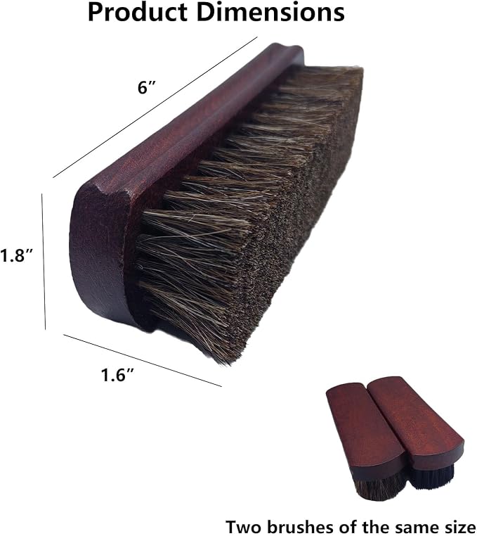 Shoe Cleaning Brush Set of 2 Brushes - Image 2