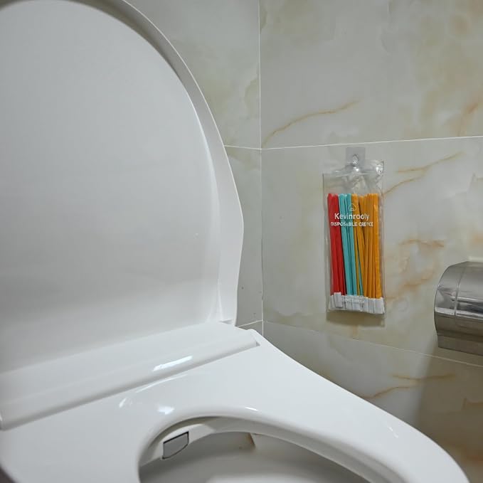 30PCS Disposable Crevice Cleaning Brush kit, Disposable Toilet Brush, - Image 7