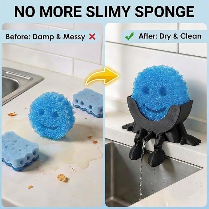 Creative Hanging Sponge Holder - Image 4