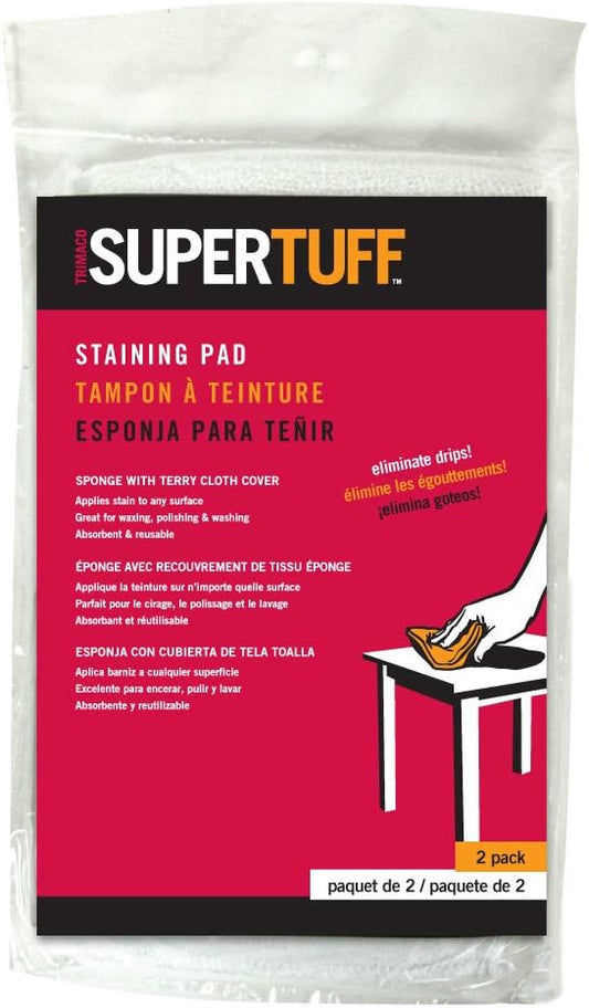 Trimaco 10102 SuperTuff Sponge, 2 Pack Staining Pad - Image 2