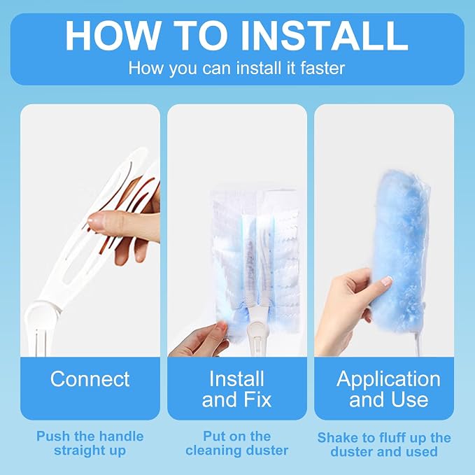 Duster Refills, Disposable dusting Brush Set Compatible - Image 5