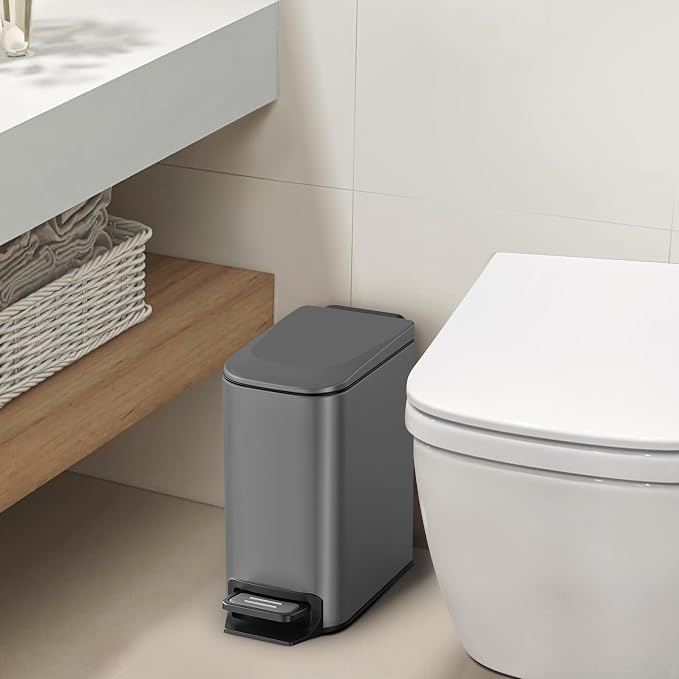 Cesun Small Bathroom Trash Can - Image 2