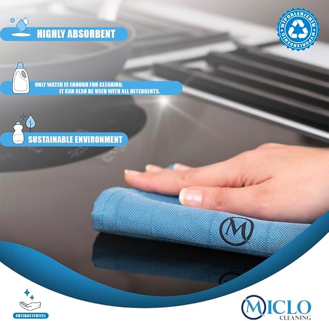 Microfibre Premium Cleaning Cloth Set of 3 - Image 4