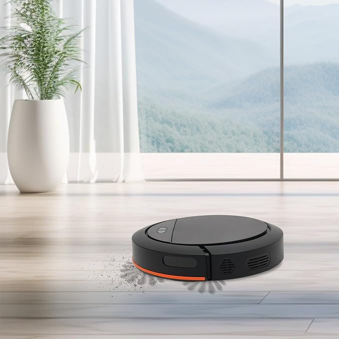 Robot Vacuum Cleaner, 3 In 1 Robot Vacuum & Mop & sweep Combo, Push Button and - Image 3