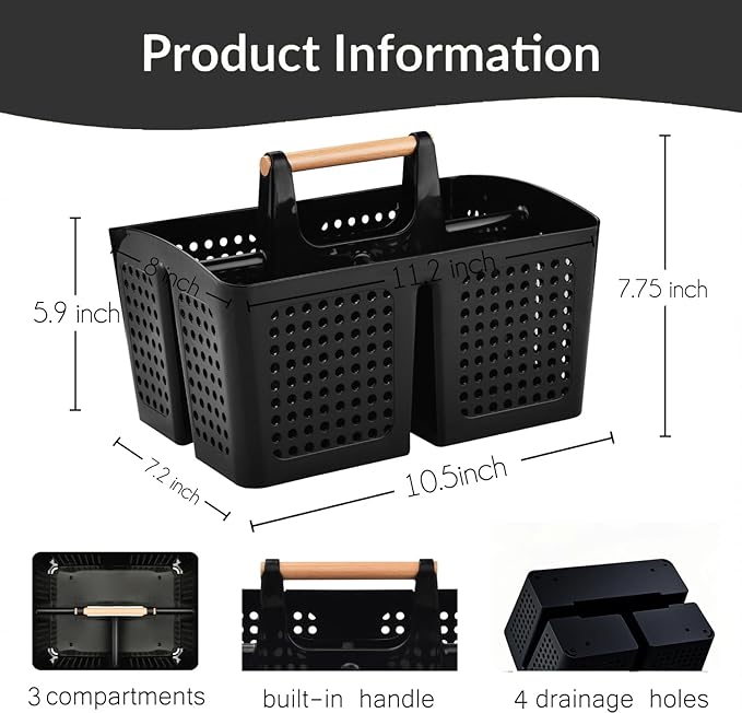 Portable Shower Caddy Basket - Image 2