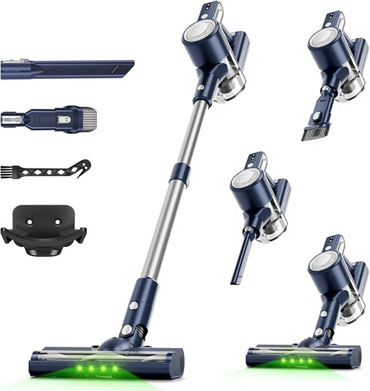 Cordless Vacuum Cleaner for Home: 6-in-1 Stick Vacuum by Unknown