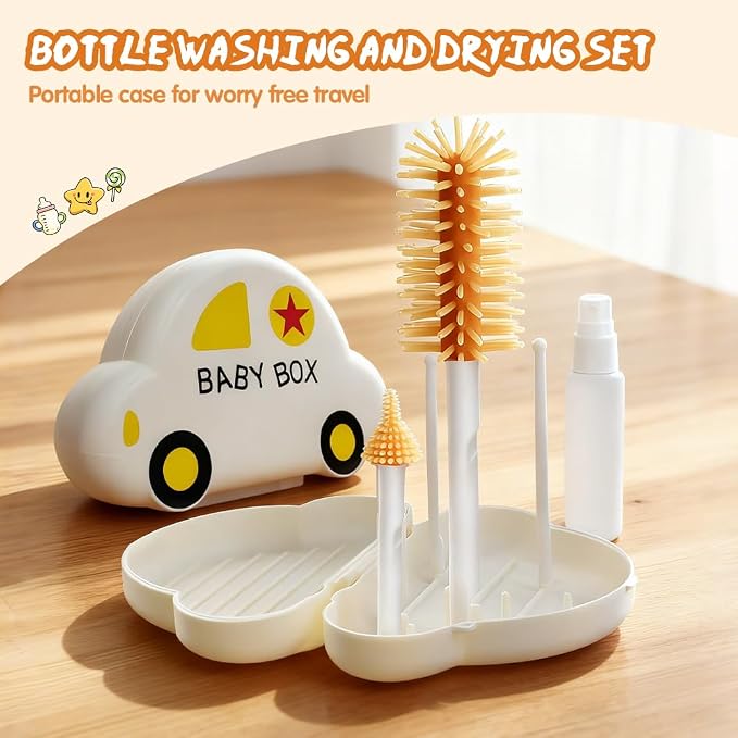 7-in-1 Baby Bottle Brush Set - Image 2