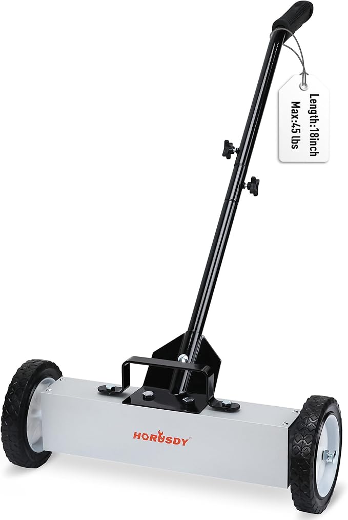 HORUSDY 18-Inch Rolling Magnetic Sweeper by HORUSDY