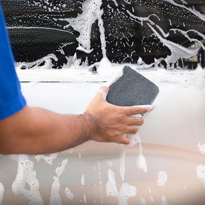 HOMEXCEL Microfiber Applicator Pads, Scratch-Free Car Wash Sponge - Image 5