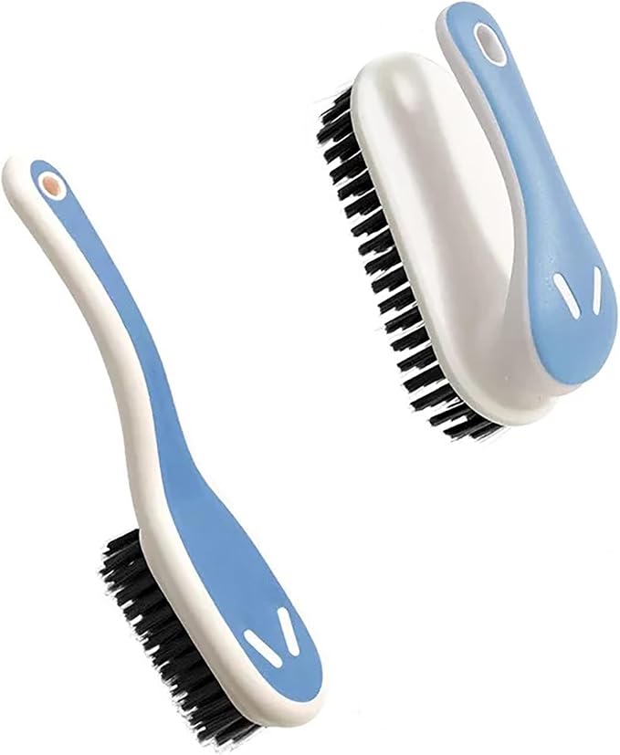 2 Pack Laundry Scrub Brush Cleaning Tool, Stain Remover Brush, Soft Bristle by Unknown