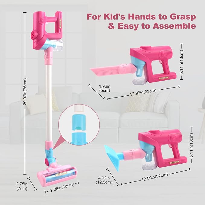 Kids Vacuum Cleaner Toy for Toddlers - Image 7