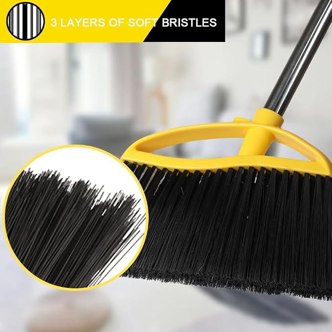 Soft Bristles Broom Indoor Angle Broom - Image 3