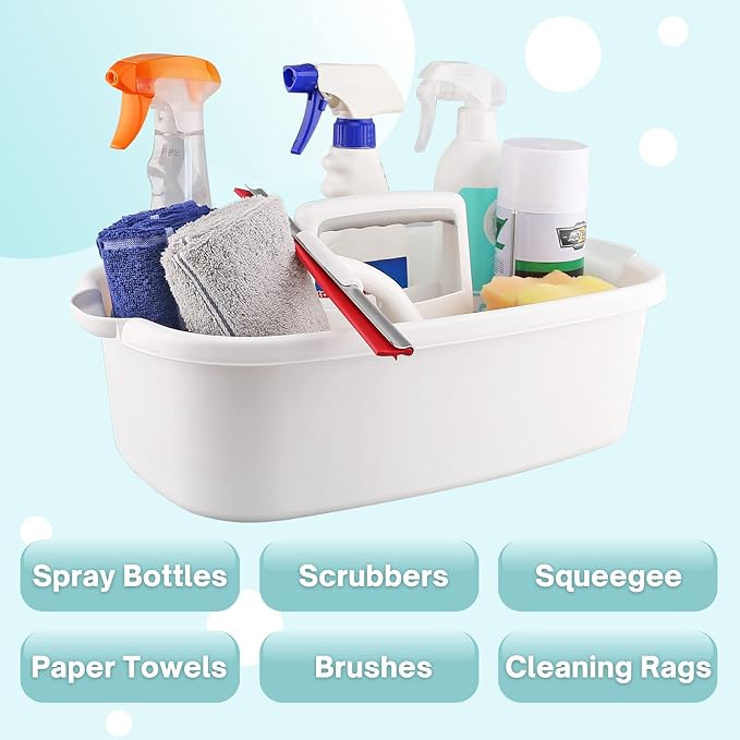 Cleaning Supplies Caddy, Household Tool Organizer - Image 3