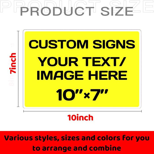 Personalized Aluminum Weatherproof Metal Signs - Image 2