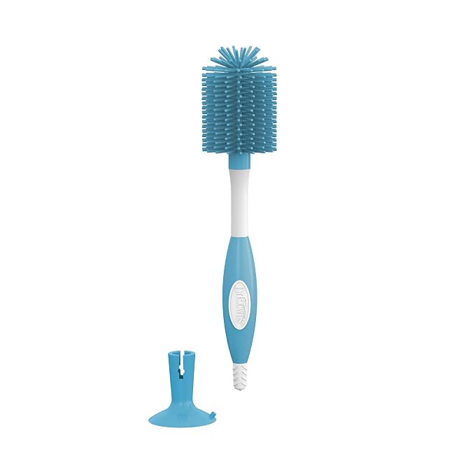 Dr. Brown's Soft Touch No Scratch Baby Bottle Cleaning Brush, Nipple Cleaner - Image 4