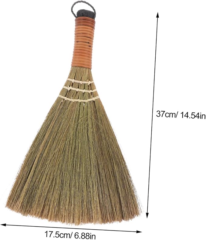 Cabilock Soft Bristle Broom Short Handle Handheld Cleaning Tool - Image 2