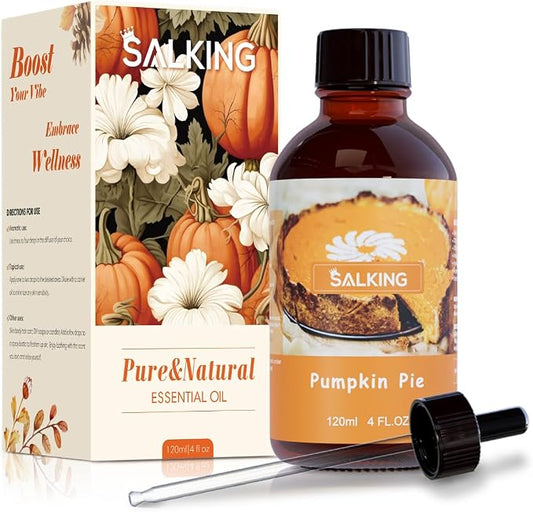 SALKING Pumpkin Pie Fragrance Oil, 120ml Premium Essential Oils by SALKING