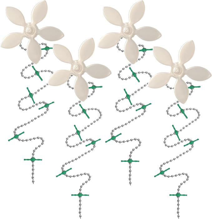 DrainWig Shower Drain Hair Catcher – Disposable White Flower – No-Touch Hair by DrainWig