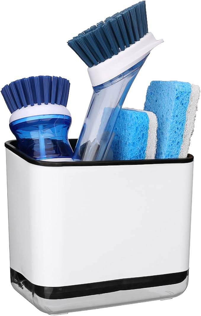 KeFanta Sink Caddy for Countertop, Sponge Holder for Kitchen Sink, Dish Sponge by KeFanta