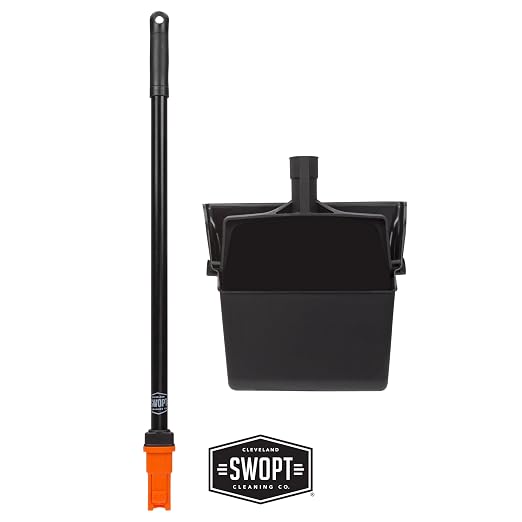 SWOPT 12” Upright Dustpan, Standard Combo – Ergonomic Design Eliminates Need to - Image 9