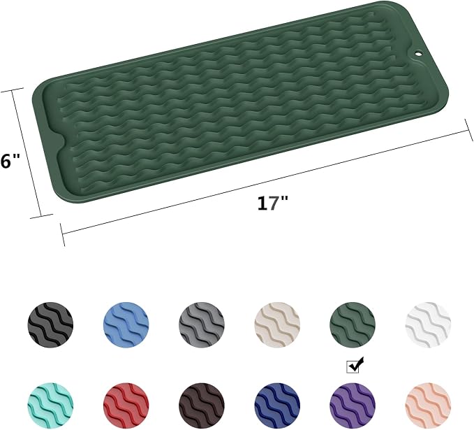 ZLR Silicone Sponge Holder & Sink Caddy Tray - Image 6