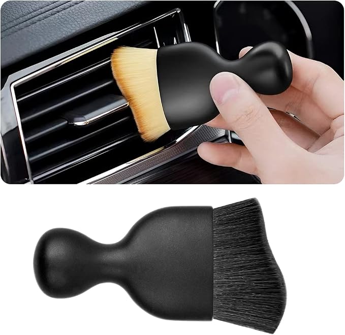 Blilo Car Interior Detailing Brush, Auto Soft Hair Cleaning Brushes, Curved by Blilo