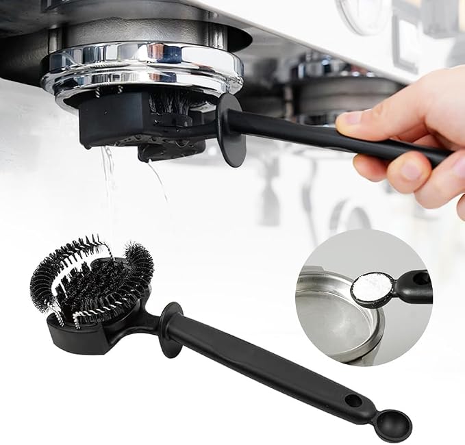watchget Espresso Coffee Machine Cleaning Brush Espresso Group Head Cleaning by watchget