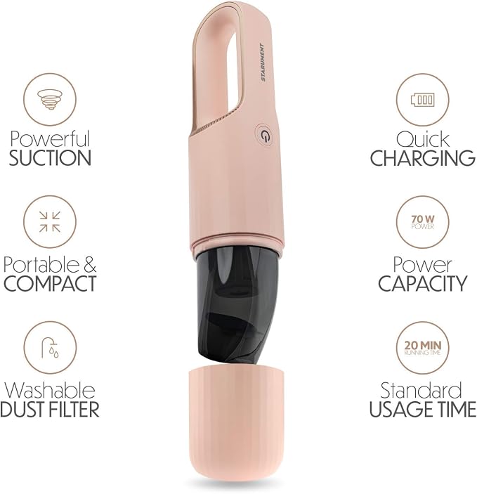 STARUMENT Portable Hand Vacuum Cleaner - Image 3