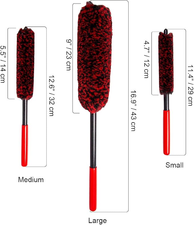 Soft Brsuh Wheel Brushes Set - Image 2