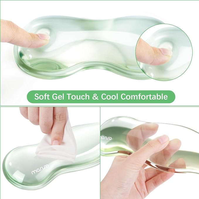 MOSISO Gel Keyboard Wrist Rest&Wrist Support - Image 4