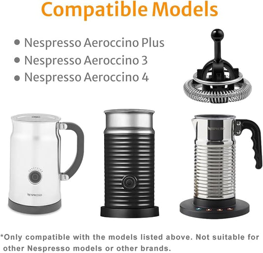 Whisks Compatible with Nespresso Aeroccino 3/4/Plus Milk Frother Replacement - Image 2