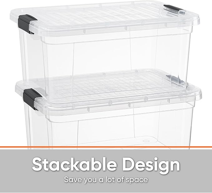 Superio Storage Bins with Lids - Image 4