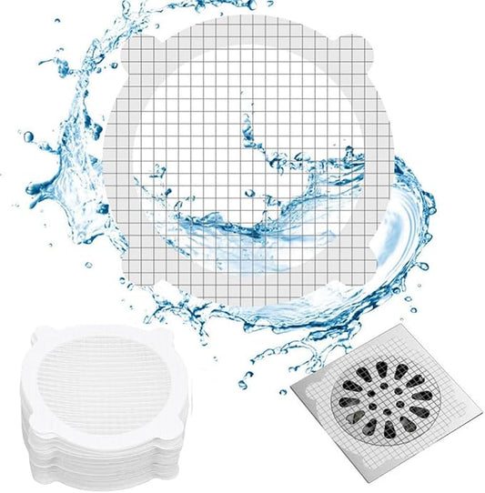 48Pack-Disposable Shower Drain Hair Catcher Mesh Stickers by Unknown