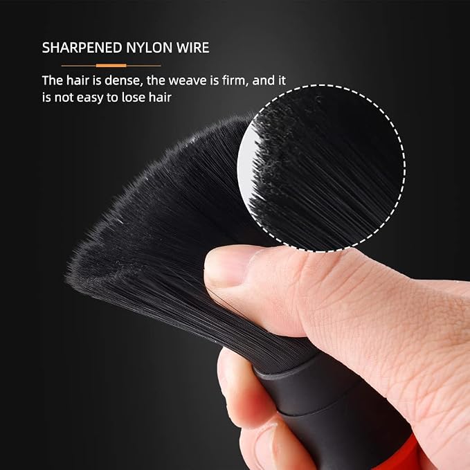 Car Detailing Brush Kit, Engine Bays, Dashboard & Wheels -BRFCD15 - Image 4