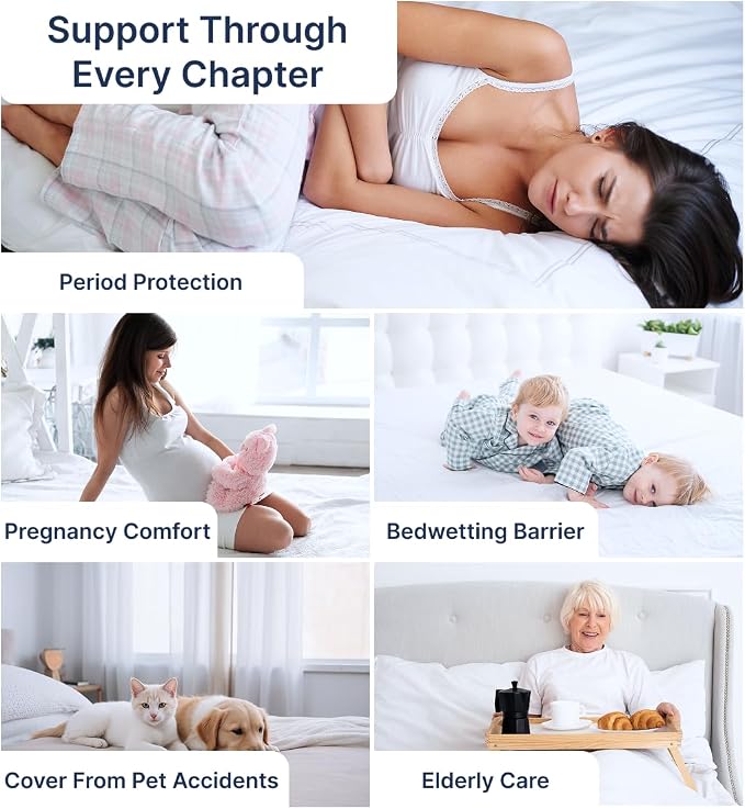 PAULATO BY GA.I.CO Twin Waterproof Mattress Protector – Mattress Cover - Image 8