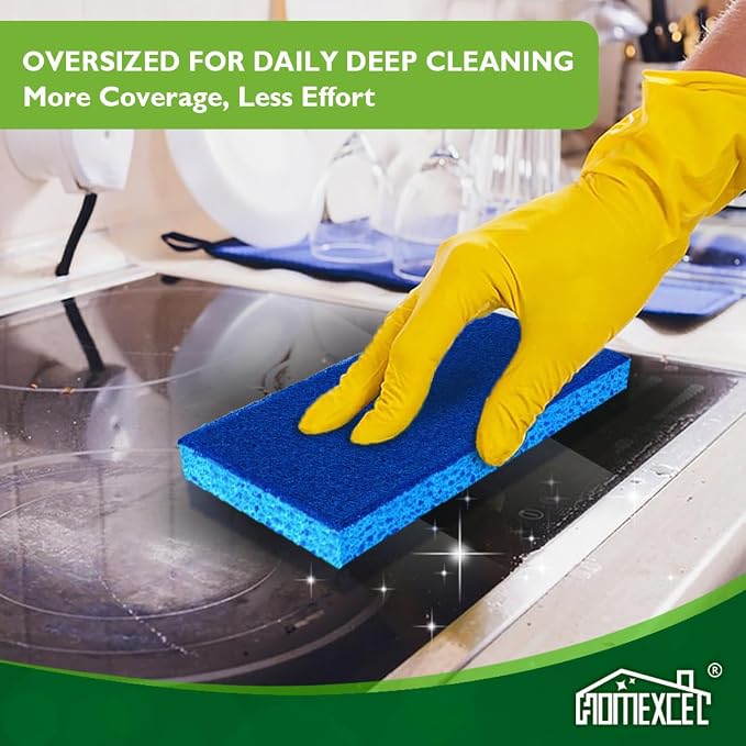 HOMEXCEL Extra Large Dish Sponge - Image 3