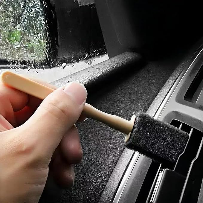 20 PcsCar Air Vent Cleaning Brush, Disposable Car Air Vent Cleaning Sponge Head - Image 6