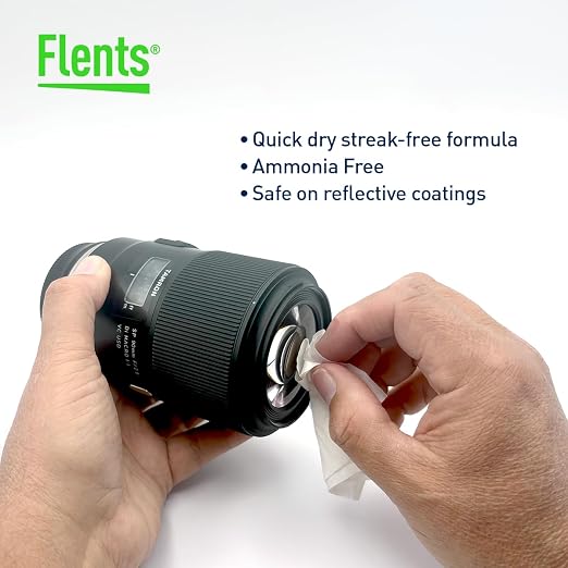Flents Lens Wipes, Wipe 'N Clear Basic, Pre-Moistened, Streak-Free, Safe - Image 4
