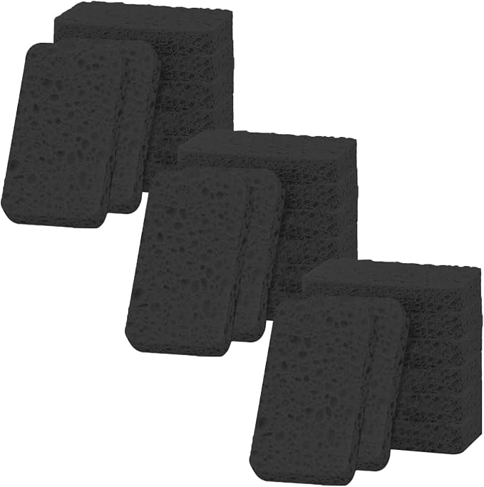 24 - Pack Non-Scratch Scrub Sponges - Sponges by Mainlyrunmakeupsuppliers