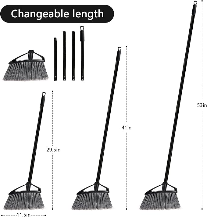 Brooms for Sweeping Indoor, House Brooms for Sweeping Indoor, Angle Broom for - Image 6