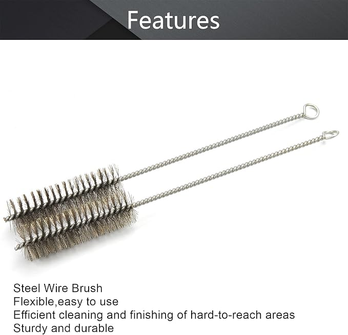 Utoolmart Tube Brush Kit Stainless Steel Wire Cleaning Brush Bottle Long-Handle - Image 2