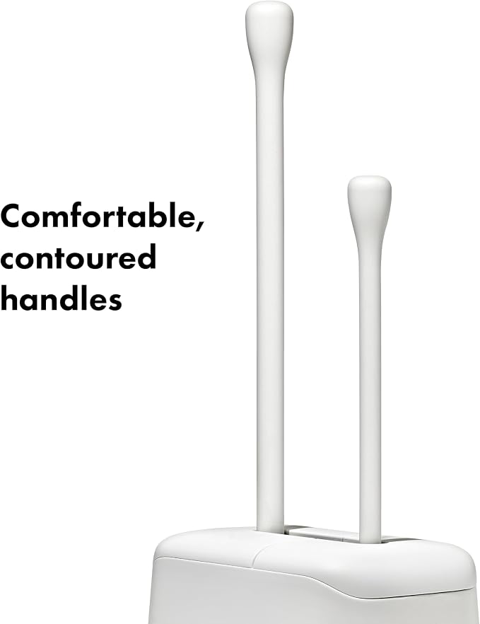 OXO Good Grips Toilet Brush & Plunger Set - Image 6