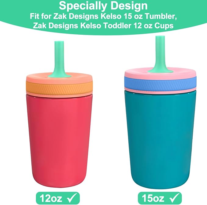XANGNIER Replacement Straws and Bite Valve Compatible - Image 2