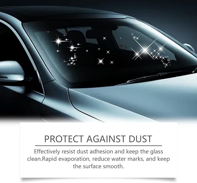 2 Pcs Glass Oil Film Remover for Car, Glass Emulsion Cleaner, Removes Oil Film - Image 7