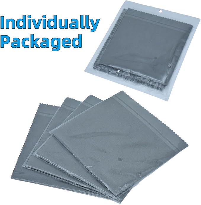 4 Pack Microfiber Gun Cleaning Cloth, Reusable Microsuede Cleaning/Polishing - Image 5