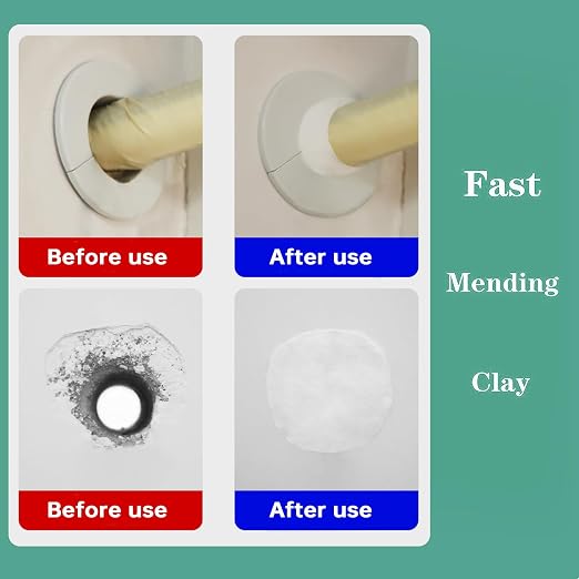 Pack of 4 White Seal Putty Waterproof Duct Seal Repair Sealing Clay, Quick - Image 5