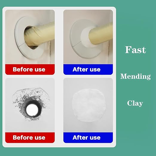 Pack of 20 White Seal Putty Waterproof Duct Seal Repair Sealing Clay, Quick - Image 6