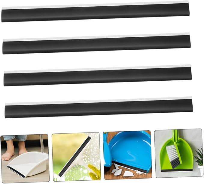 4pcs Rubber Dustpan Edge Strips - Image 7
