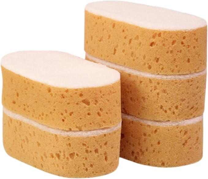 5 Pack Clean Sponges, High Density Large Sponge Wipers, Strong Scrubbing Ability by Unknown