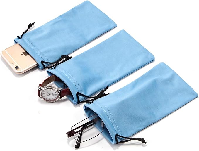TRIUMPH VISION Soft Eyeglass Pouch 3 Pack - Image 7